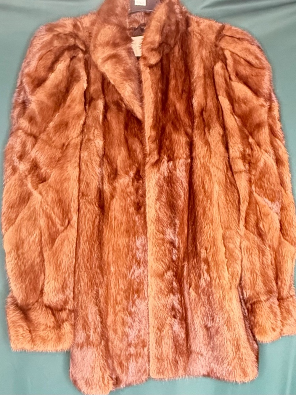 Cosmopolitan Brown Mink Coat - Picture 2 of 5